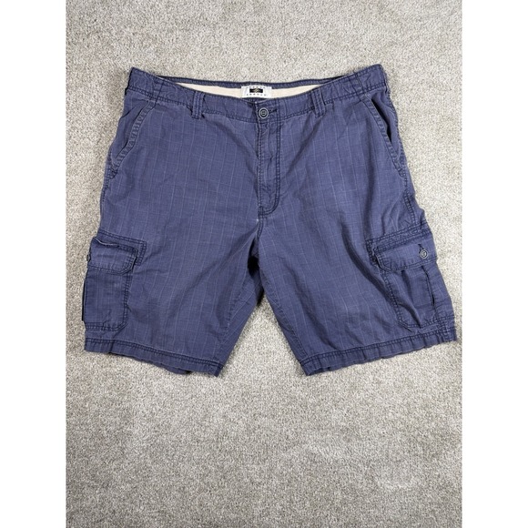 Joseph Abboud Other - Men's Joseph Abboud Cargo Shorts, Size 40, Blue Plaid, 100% Cotton